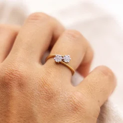 Fascination by Ellen K. Gold 375 mit 14x Zirkonia weiß Ring 41676924846174