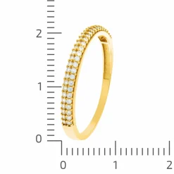 Fascination by Ellen K. Gold 375 Zirkonia weiß Ring 41677802831966