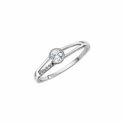 Fascination by Ellen K. Gold 375 mit Zirkonia weiß Ring 41676925894750