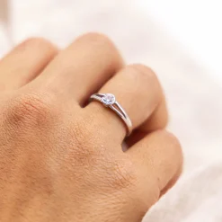 Fascination by Ellen K. Gold 375 mit Zirkonia weiß Ring 41676925894750