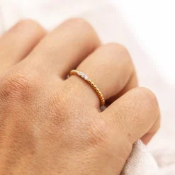 Fascination by Ellen K. Gold 375 mit Zirkonia weiß Ring 41677359022174