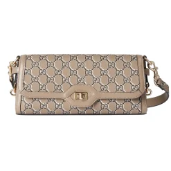 Gucci Umhängetasche Damen Luce Small GG Traslato Beige