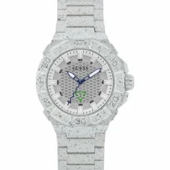 Guess Armbanduhr Active Life Pacific OCEAN PLASTIC weiß GW0507G2