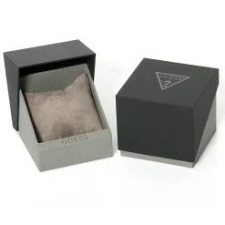 Guess Armbanduhr Herren-Armbanduhr XL Rigor Multifunktion Analog Quarz Edelstahl W0218G1