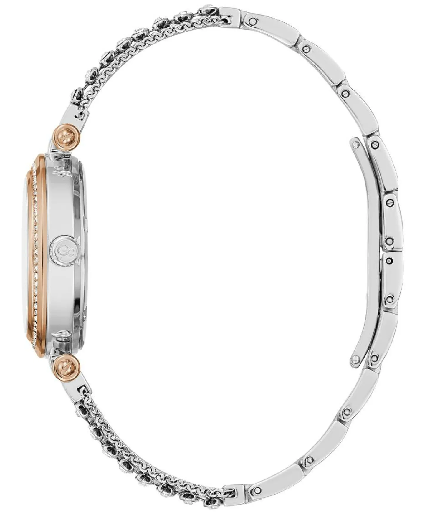 Guess Collection Damen Armbanduhr GC PrimeChic Silber Y47009L1MF