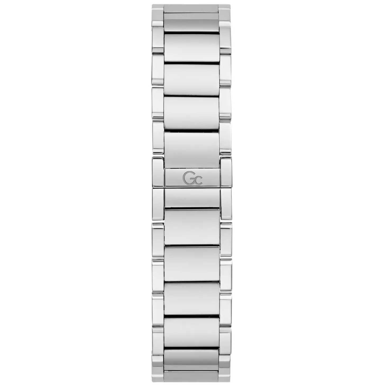 GUESS Collection GC Damen Armbanduhr Coussin Sleek Mid Size 34mm silber blau Z25003L7MF