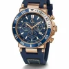 Guess Collection Herren Armbanduhr Gc One Sport Chrono Flexstrap Blau Z14008G7MF