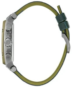 Guess Collection Herrenuhr Spirit Tonneau grün Y83011G9MF