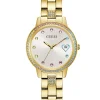 Guess Damen Armbanduhr THREE OF HEARTS gold 34 mm GW0657L2