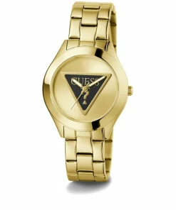 Guess Damen Armbanduhr TRI PLAQUE gold 34 mm GW0675L2
