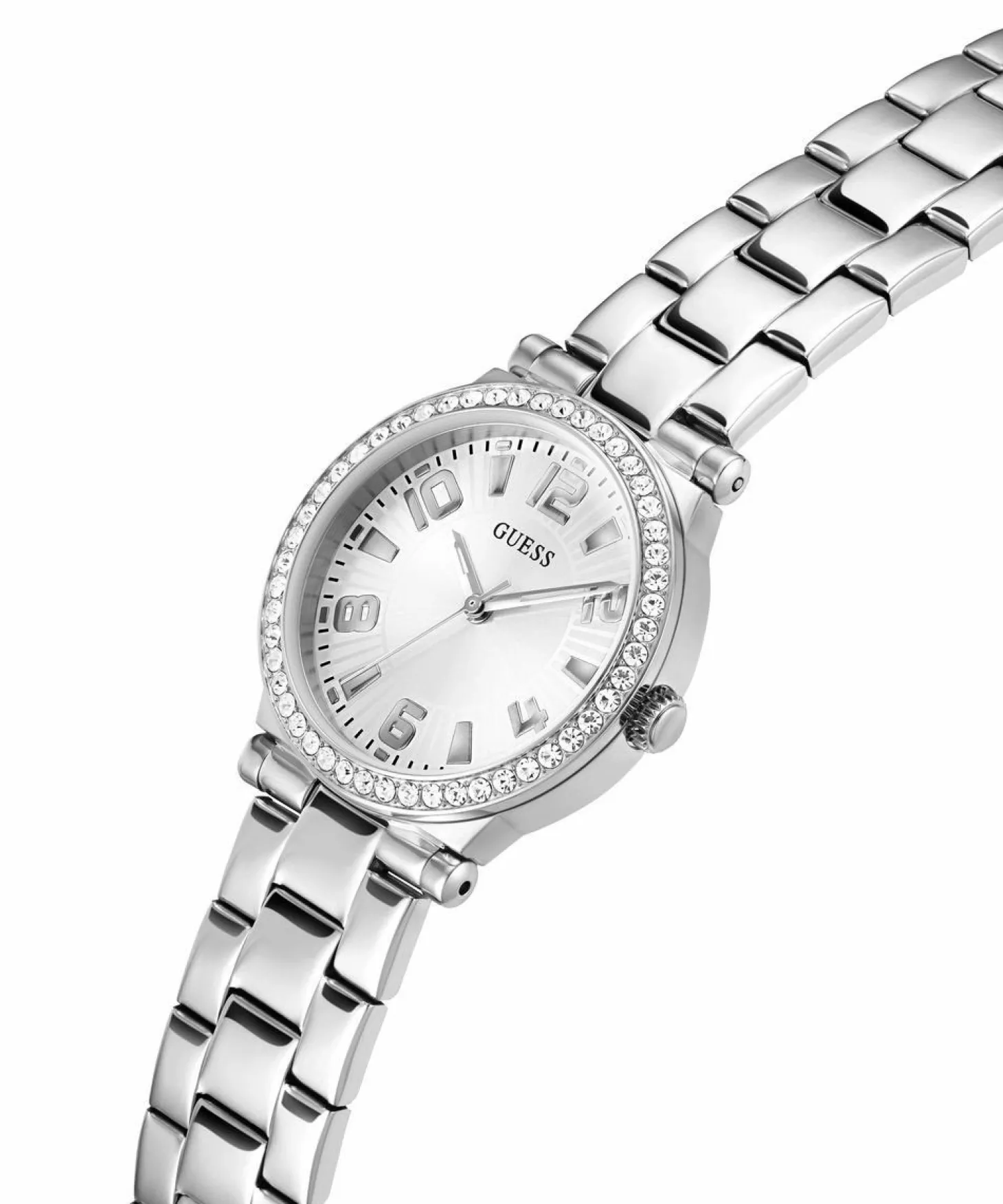 Guess Damen Armbanduhr FAWN silber 32 mm GW0686L1