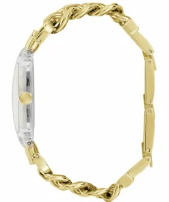 Guess Damen Armbanduhr MOD HEAVY METAL gold 29 mm GW0669L1