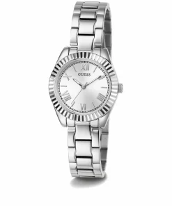 Guess Damen Armbanduhr MINI LUNA silber 30 mm GW0687L1