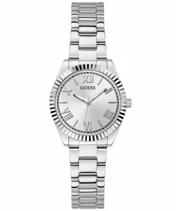 Guess Damen Armbanduhr MINI LUNA silber 30 mm GW0687L1