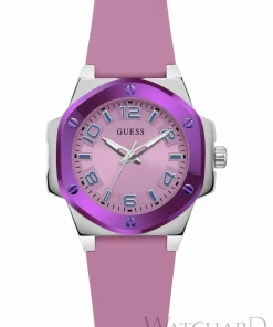 Guess Damen Armbanduhr 38 mm Armband Silikon GW0556L1