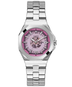 Guess Damen Armbanduhr 34 mm Armband Edelstahl GW0551L1