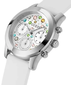 Guess Damen Armbanduhr 38 mm Armband Silikon GW0560L1