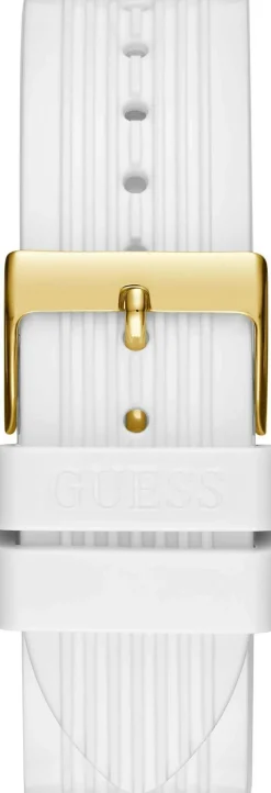 Guess Damen Armbanduhr 39 mm Armband Silikon GW0409L2