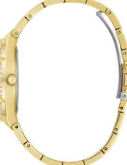 Guess Damen Armbanduhr Allara Multifunktion skeleton Gold GW0604L2