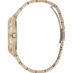 Guess Damen Armbanduhr Allara Multifunktion skeleton Rosegold GW0604L3