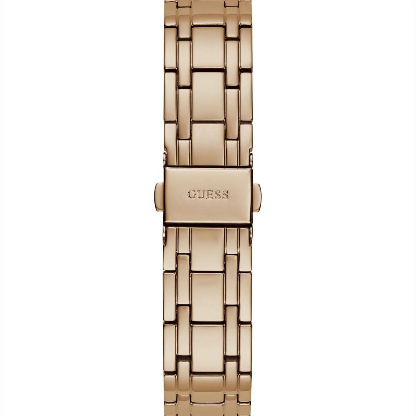Guess Damen Armbanduhr Allara Multifunktion skeleton Rosegold GW0604L3