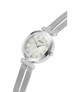 Guess Damen Armbanduhr Array silber 28 mm GW0471L1