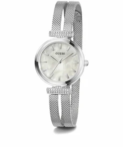 Guess Damen Armbanduhr Array silber 28 mm GW0471L1
