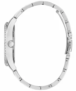 Guess Damen Armbanduhr Be Loved 38 mm Herz auf Zifferblatt Armband Edelstahl GW0380L1