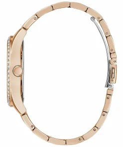 Guess Damen Armbanduhr Be Loved 38 mm Herz auf Zifferblatt Armband Edelstahl GW0380L3