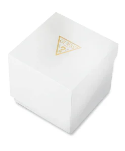 GUESS Damen Armbanduhr CHARMED in Schwarz und Goldfarben GW0684L3