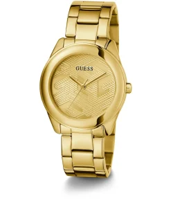Guess Damen Armbanduhr Cubed gold 40 mm GW0606L2