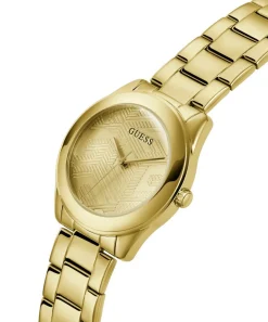 Guess Damen Armbanduhr Cubed gold 40 mm GW0606L2