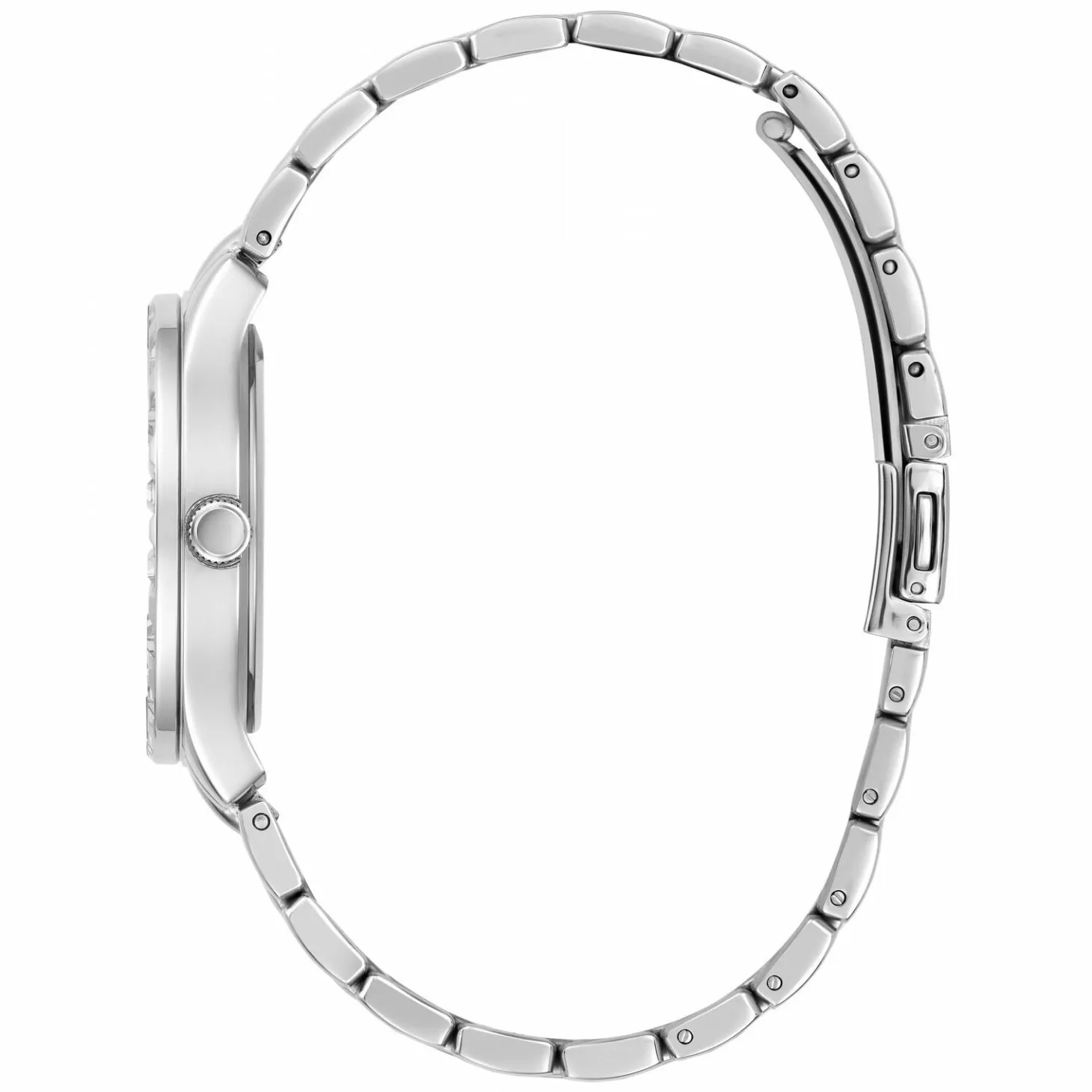 Guess Damen Armbanduhr Firework Kristallsteine silber 34 mm GW0602L1