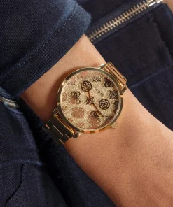 Guess Damen Armbanduhr Gold Sugarplum GW0670L2