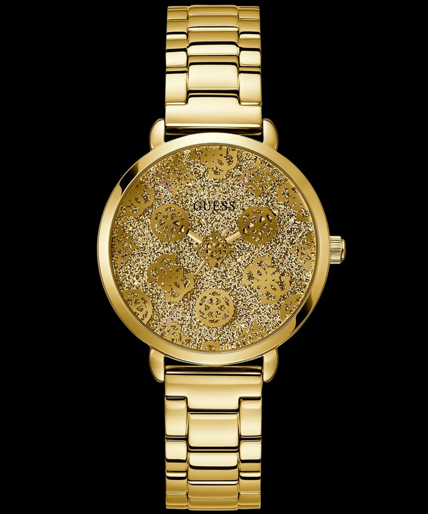 Guess Damen Armbanduhr Gold Sugarplum GW0670L2