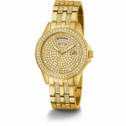Guess Damen Armbanduhr gold COMET GW0254L2