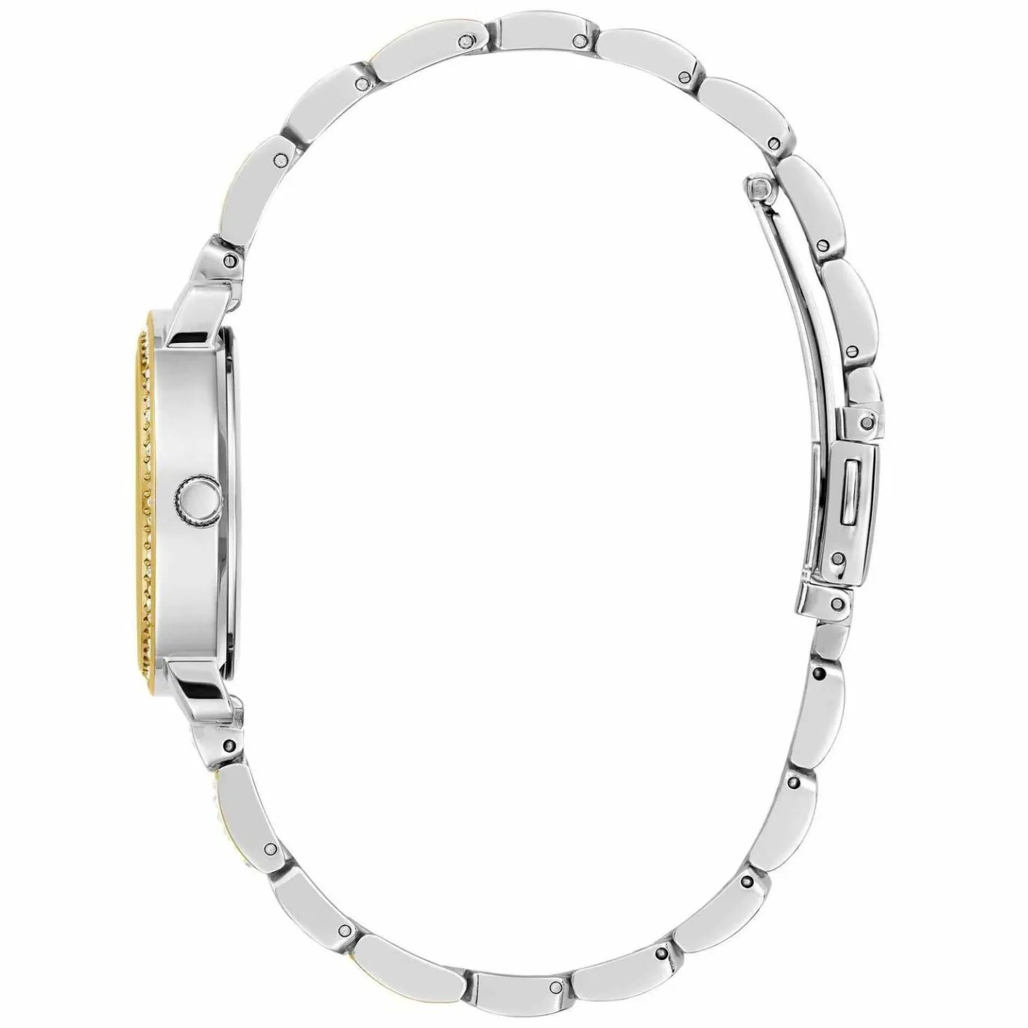 Guess Damen Armbanduhr Hayley gold, silber 30 mm GW0612L2