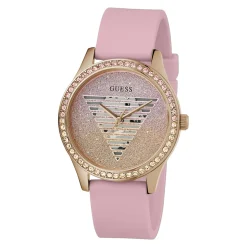 Guess Damen Armbanduhr Idol 38 mm Armband Silikon GW0530L4