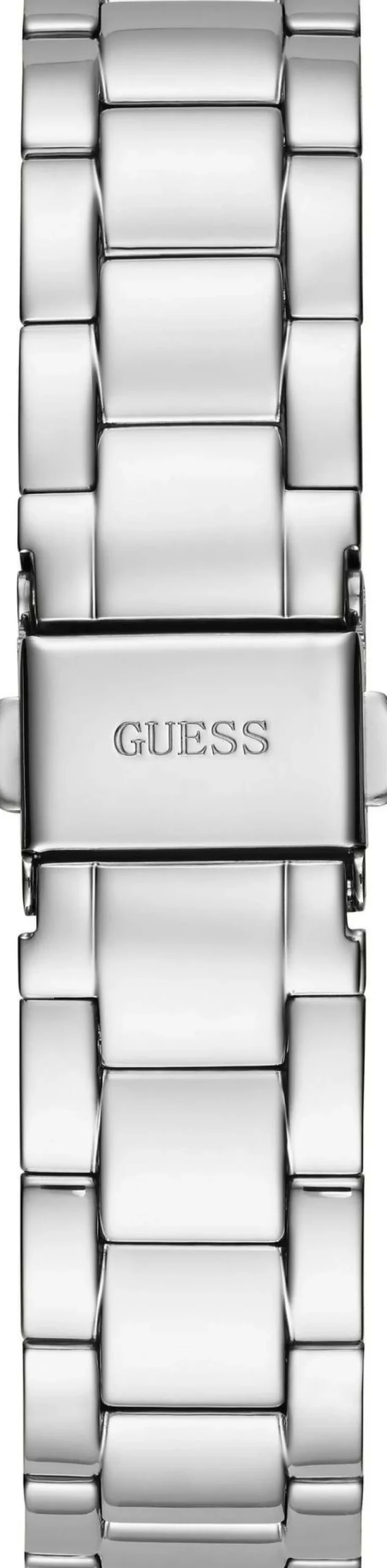 Guess Damen Armbanduhr Luna, Day/Date silber 36 mm GW0308L1