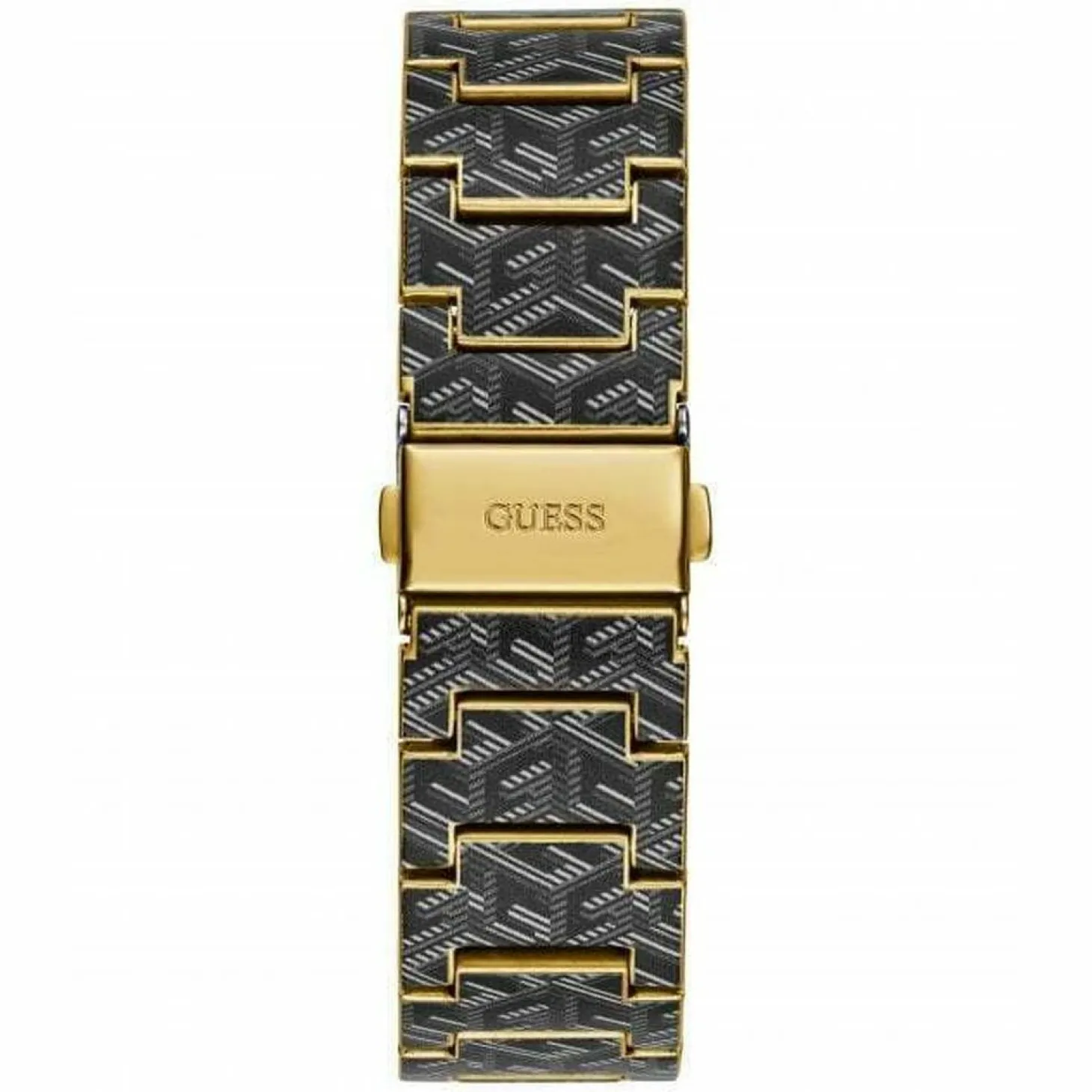 Guess Damen Armbanduhr Misfit, schwarz, gold 38 mm GW0597L1