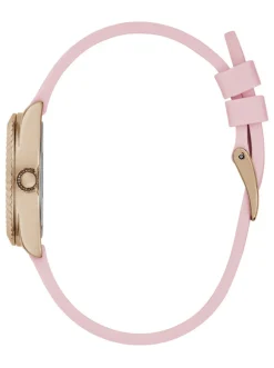 Guess Damen Armbanduhr Mini Luna rosa, rosegold GW0724L3