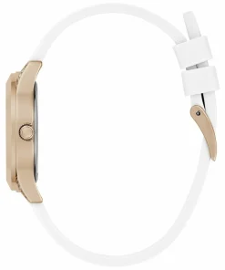 Guess Damen Armbanduhr MINI WONDERLUST weiß, roségold 34 mm GW0678L4