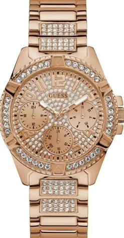 Guess Damen Armbanduhr Multifunktionsuhr Lady Frontier Roségold 40 mm W1156L3