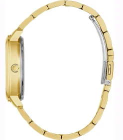 Guess Damen Armbanduhr Quatro clear gold 36 mm GW0300L2