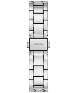 Guess Damen Armbanduhr Rumour silber, schwarz 34 mm GW0613L1