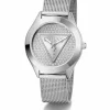 Guess Damen Armbanduhr silber GT GLITZ PLAQUE GW0835L1
