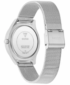 Guess Damen Armbanduhr silber GT GLITZ PLAQUE GW0835L1