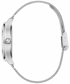 Guess Damen Armbanduhr silber GT GLITZ PLAQUE GW0835L1