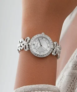 Guess Damen Armbanduhr silber GB RIBBON GW0838L1