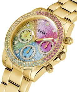 Guess Damen Armbanduhr Sol 38 mm gold GW0483L4